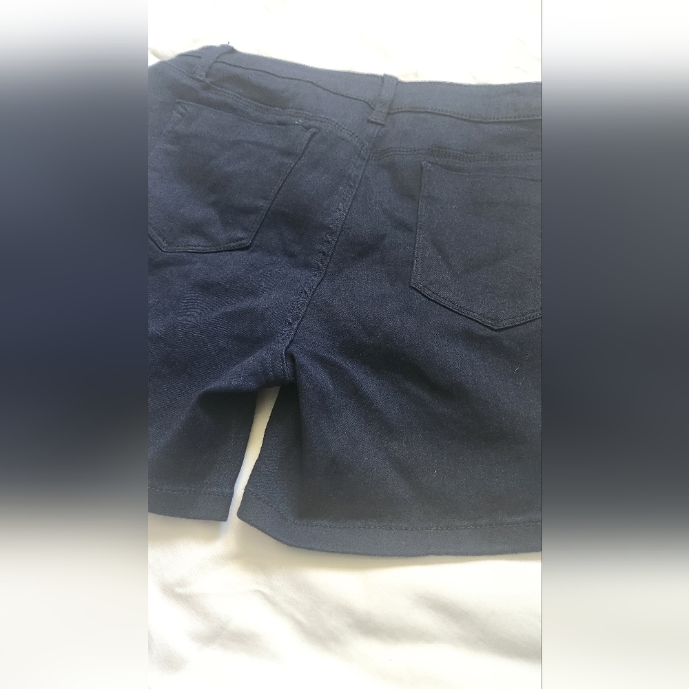 1822 Dark Wash 5 Pocket Navy blue Dress Shorts - Picture 7 of 8